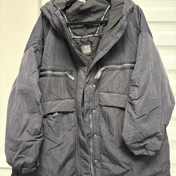 NWT Free People Billy Boxy Insulated Lightweight Black Jacket Size Med/Large - Picture 5 of 11